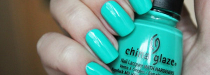 Недоразумения пост. Сhina Glaze nail lacquer With Hardeners 1219 "Keepin' it teal"