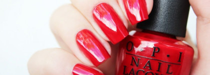 OPI nail lacquer NL G25 "Over & Over A-Gwen" Signature Shade of Gwen Stefani (Featuring Swarovski Crystals)