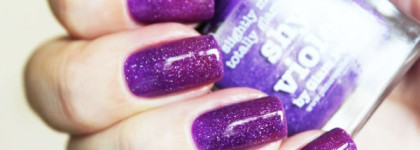 Picture Polish nail polish "Shy Violet" + "Blue Dog"