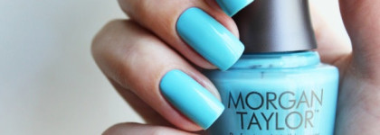 Morgan Taylor Professional Nail Lacquer 50121 "Varsity Jacket Blues"