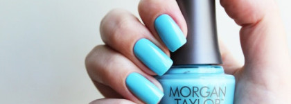 Morgan Taylor Professional Nail Lacquer 50121 "Varsity Jacket Blues"