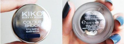 Kiko Colour Shock long lasting eyeshadow #109 "Pentagram Navy"