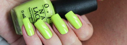 OPI NL N33 "Life Gave Me Lemons" + Zoya Professional lacquer ZP 679 "Neve"