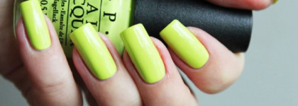 OPI NL N33 "Life Gave Me Lemons" + Zoya Professional lacquer ZP 679 "Neve"
