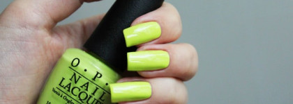 OPI NL N33 "Life Gave Me Lemons" + Zoya Professional lacquer ZP 679 "Neve"