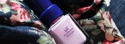 Christina Fitzgerald nail polish "Liz Blueberry Yoghurt"