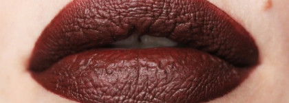 Chanel nail colour #639 Exception + MAC matte lipstick Antique Velvet