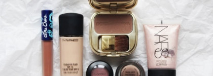 Мой базовый макияж + немного цвета