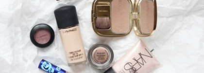 Мой базовый макияж + немного цвета