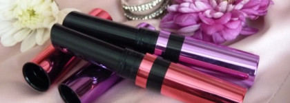 Я попала в сети... Помады Avon "Сияние цвета" в оттенках "Сочная вишня" и "Натуральный лиловый"