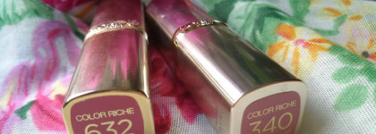 Помады L'Oreal Color Riche № 256, 340, 632 - одни за всех