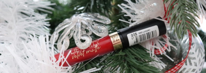 Как мне захотелось красного. Стойкая губная помада Lipfinity Velvet Matte 25 Max Factor