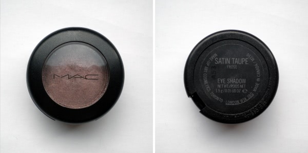 Такие разные МАС Eye Shadow Satin Taupe