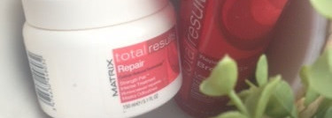 Красное=красивое! Маска-уход для волос Matrix total results Repair и несмываемый эликсир Matrix total results Repair Break Fix Live-in Elixir