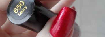 Revlon, Nail enamel #650 Saucy