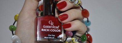 Мой первый красный Golden Rose Rich Color one step maxi brush #24