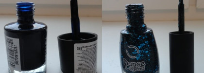 Синий Дуэт Dance Legend #916 Rich Black Undersea & Rimmel Salon Pro with Lycra Kаte #717 "Rhythm &Blues"
