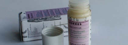 Korres 24h deodorant protection with organic Equisetum extract - Дезодорант с экстрактом хвоща 24ч (для очень чувствительной кожи)