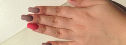 Rimmel London Rose Libertine 405 & Essie Lady Like 101