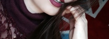 Для идеальных сливовых губ: Sephora Cream lip stain в оттенке 04, Gosh Velvet Touch Lipliner в оттенке # Wild cherry