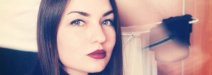 Для идеальных сливовых губ: Sephora Cream lip stain в оттенке 04, Gosh Velvet Touch Lipliner в оттенке # Wild cherry