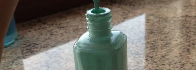 Мята на ногтях или Essie "Mint candy apple"