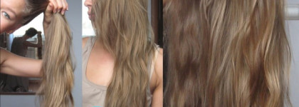 Уходовый Kerastase, осветляющий John Frieda и бальзам Manufaktura (фото волос до и после)