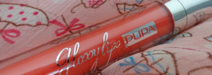 Взрыв цвета с блеском Pupa Glossy lips # 401 Lollpop orange