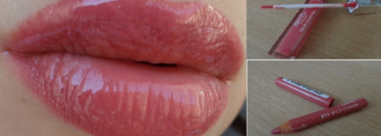 Прекрасно спелись: блеск для губ Beyu Catwalk Volume Gloss #18 и карандаш для губ Rimmel Lasting Finish Lip Liner #014 Wild Clover