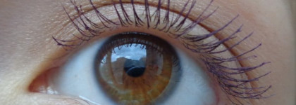 Ресницы цвета фиалки с Guerlain Cils D’enfer Mascara 02 Violet