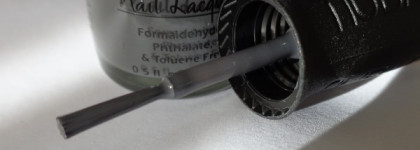 Восторгу нет предела от Nubar Nail Lacquer Formaldehyde, Phthalate & Toluene Free в оттенке Velvet Silver