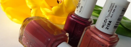 Essie Nail Lacquer Angora Cardi, All Tied Up & Recessionista