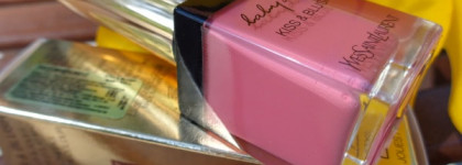 Румяна и блеск для губ в одном флаконе. YSL Baby Doll Kiss & Blush Lips & Cheeks soft matte colour #8 Pink Hedoniste