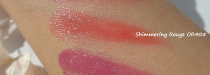 Набор образцов губной помады Shiseido Shimmering Rouge (оттенки RS308, OR405, BE702, RD406) & Perfect Rouge (оттенки RS306, RD732)