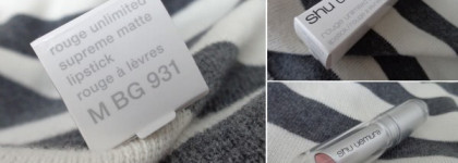 Сама бы не купила. Матовая помада Shu Uemura Rouge Unlimited Supreme Matte Lipstick M BG 931