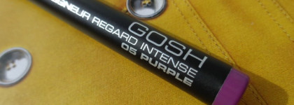 Радоваться или плакать? Gosh intense eye liner pen #05 Purple