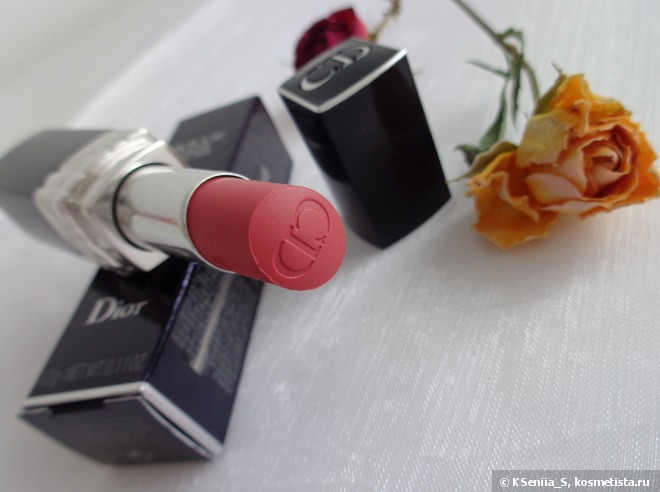 Розовый дуэт: Помада и Карандаш для губ Dior