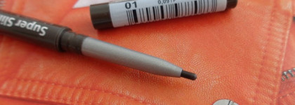 Холодный коричневый без рыжины: Карандаш для бровей Limoni Super Slim Brow Pencil #01