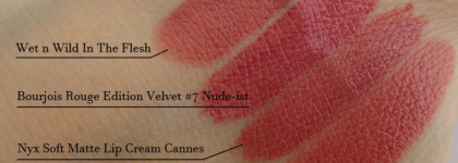 И меня пленили Канны. Nyx Soft Matte Lip Cream оттенок Smlc19 Cannes