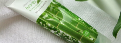 Мои зелёненькие: Secret Key CC Bubble All in One Cleanser & Holika Holika Daily Garden Cleansing Foam Bamboo