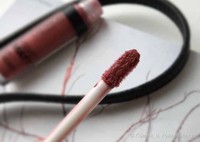 Еще одна из рода марсала. Catrice Velvet Matt Lip cream #30 Hazel-Rose Royce