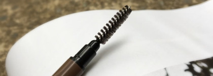 Ультратонкий карандаш для бровей со щеточкой Kiss New York professional Top Brow Fine Precision Brow Pencil # Kbpp02 Taupe