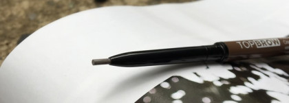 Ультратонкий карандаш для бровей со щеточкой Kiss New York professional Top Brow Fine Precision Brow Pencil # Kbpp02 Taupe