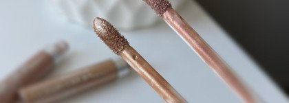 Кремовые тени BelorDesign Color Drops rich color в оттенках #1 Шампань, #3 Пионовый