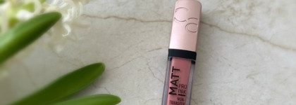 Матовая, невесомая, стойкая. Catrice Matt Pro link non-transfer liquid lipstick # 040 Braveness Wins