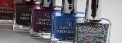 9 моих кукусиков Golden Rose Nail Laquer Rich Color + Jolly Jewels