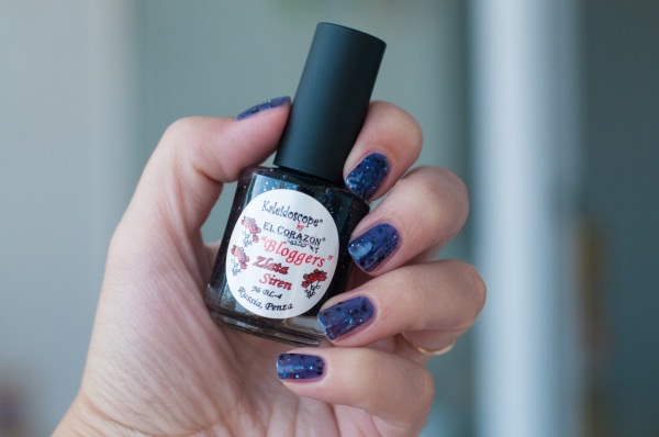 Праздничные лаки El Corazon Nail Polish Confetti № 515a и El Corazon Kaleidoscope Bloggers Zlata Siren № BL-4