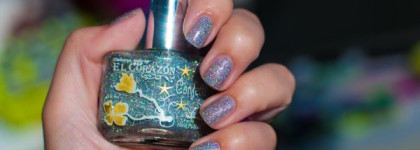 Праздничные лаки El Corazon Nail Polish Confetti № 515a и El Corazon Kaleidoscope Bloggers Zlata Siren № BL-4