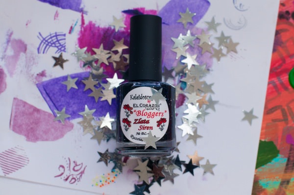 Праздничные лаки El Corazon Nail Polish Confetti № 515a и El Corazon Kaleidoscope Bloggers Zlata Siren № BL-4