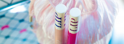 Блески для губ H&M Lip Gloss, оттенки London Mist и Paris Red